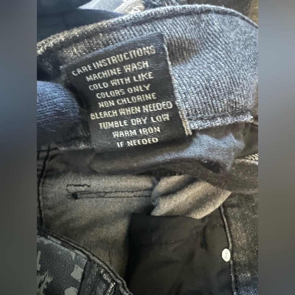 Rebel Vengeance Men’s Rock Punk Distressed Jeans - Picture 8 of 14